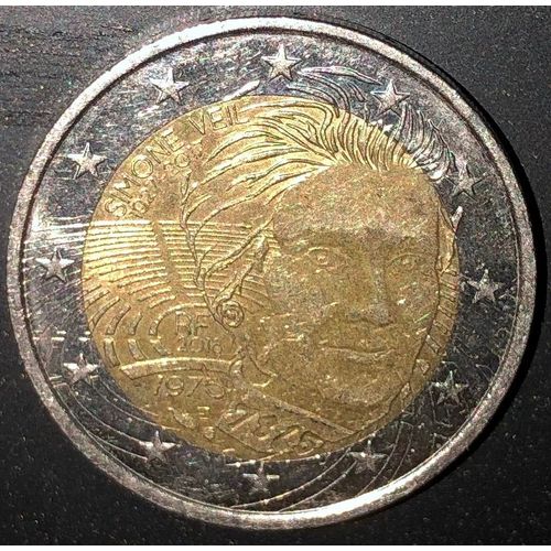 2 Euros Commémorative France 2018, Frappe Unc. Thème : Simone Veil