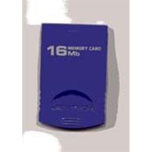 Memory Card 16mb (251blk) Pour Gamecube