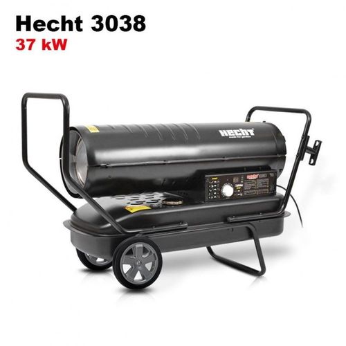 Hecht 3038 Diesel canon a chaleur Chauffage a l huile 37kW 50Hz 38L Consommation 3,6L/h 26kg