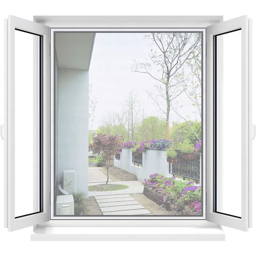 Moustiquaire Universelle Transparente Pour Fenêtre / Filet Lavable / Moustiquaire Réglable, Taille De Fenêtre Bricolage - Anti-Moustiques Et Anti-Insectes