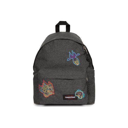 EASTPAK Padded Pak'r - Sac à dos - nylon à 60 %, 40 % polyester - plaques de néon (gris)