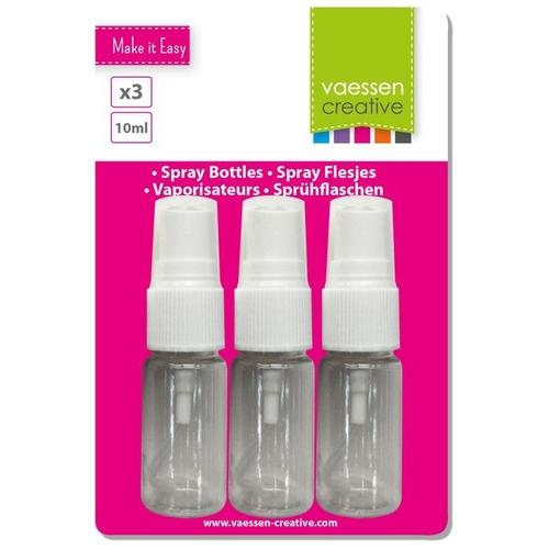 Lot De 3 Flacons Vides De 10ml Vaessen Creative