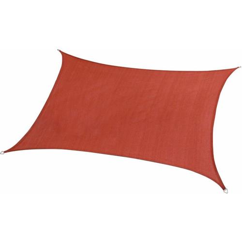 Auvent De Terrasse Auvent De Remplacement Pour Pare-Soleil Imperméable Résistant Aux Uv Voile D'ombrage, Rouge, 3 X 3 M