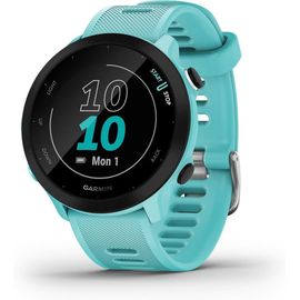 Forerunner 55 - Montre Gps Multi-Activités Running Avec Fonctions D`Entrainement Coach Et Cardio Au Poignet Vert D`Eau, Tu Eu[Dai6282338]