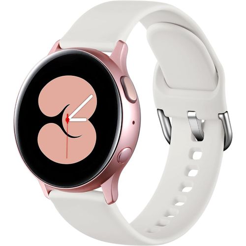 Sport Bracelet Compatible Avec Samsung Galaxy Watch Active/Active 2 40mm/44mm, Silicone Remplacement Pour Galaxy Watch 3 41mm/Galaxy Watch 42mm/Garmin 20mm Pour Femmes Hommes,Abric[Dai6280637]