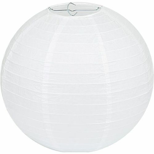 Lampion Papier Blanc - Lot De 10 Pièces,  12""(30cm) Lanterne Papier Boule Pour Décoration De Mariage, Maison, Fête Etc.