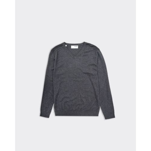 Pull Gris Col V Berg