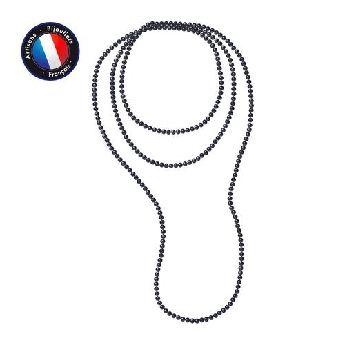 Perlinea - Sautoir - Perle De Culture D'eau Douce - Barroque 5-6 Mm Blanc - Bijoux Femme