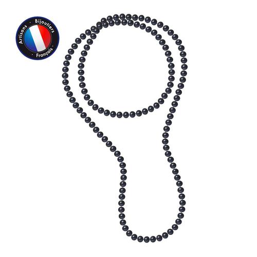 Perlinea - Sautoir - Perle De Culture D'eau Douce - Barroque 9-10 Mm Blanc - Bijoux Femme