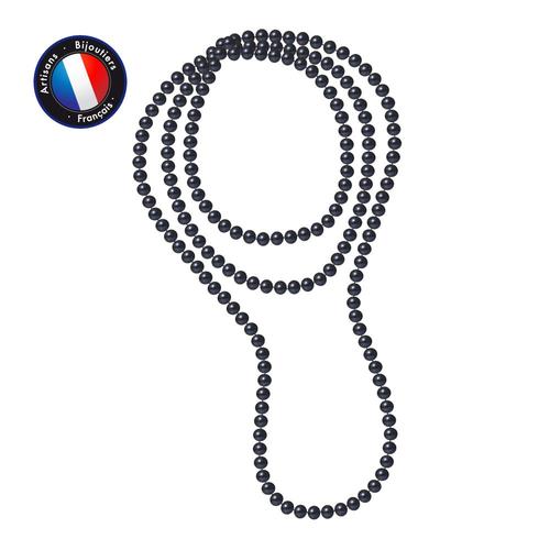 Perlinea - Sautoir - Perle De Culture D'eau Douce - Barroque 9-10 Mm Blanc - Bijoux Femme