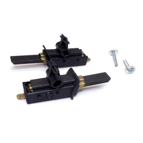 Jeu de 2 charbons moteur adaptable pour Lave-linge 52X5258 BRANDT, VEDETTE, THOMSON, FAGOR