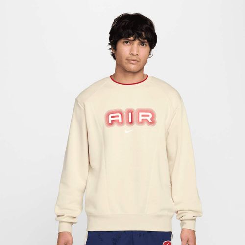 Nike Sportswear Air Fleece Crew Homme Hoodies & Sweatshirts Beige Taille Xl Vêtements