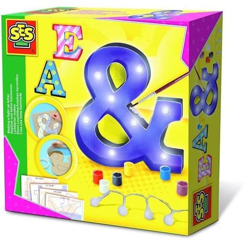 Ses Creative Kit Réaliser Une Lettre Lumineuse