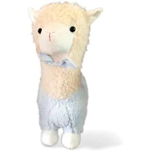 Kids Licensing Peluche Alpaca Junior 40 Cm En Peluche Beige/Bleu Clair