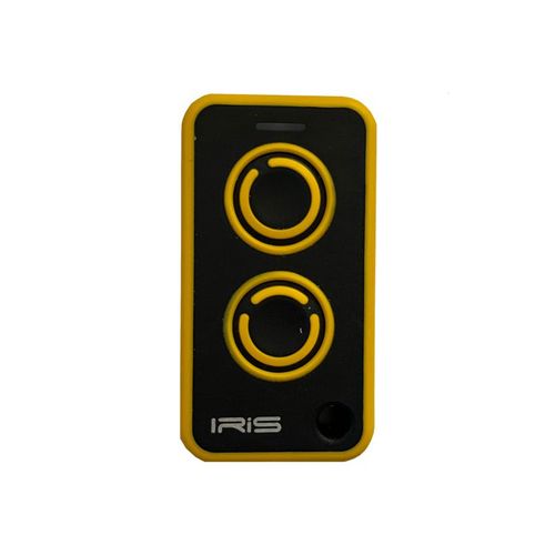 Télécommande universelle ITALFILE JANE IRIS TOP jaune pour portail et porte de garage