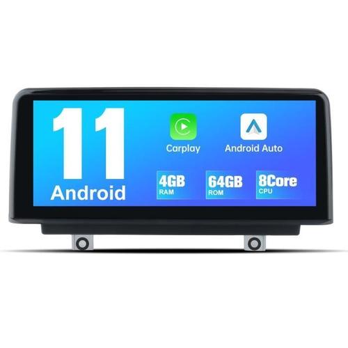 Awesafe Autoradio Pour Bmw Série 1 2 3 4 F20 F21 F22 F30 F31 F32 F33 F34 F36 Android 11[4go+64go] Avec 10.25 Pouces, Carplay