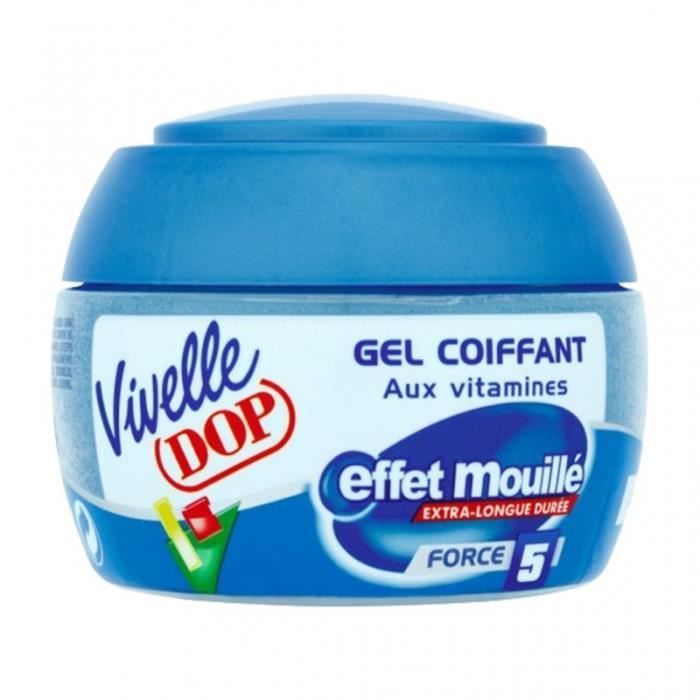 DOP Vivelle Dop Gel Coiffant Invisible aux Vitamines Fixation Force 7