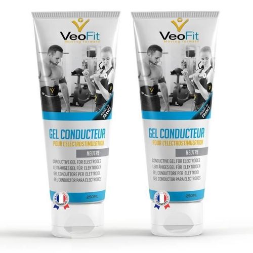 Veofit Lot De 2 Gels Conducteur Electrostimulateur De 250ml Made In France Pour Ceinture Abdominale Electrostimulation Contact?