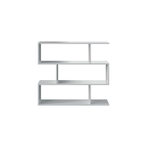 Étagère Basse Tamy À 3 Niveaux L110cm X H97cm - Blanc