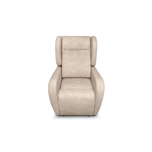 Fauteuil De Relaxation Lise Électrique Et Releveur En Tissu Imitation Cuir - Beige