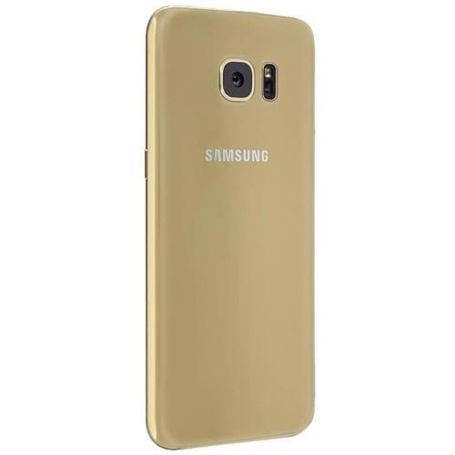 Vitre Arriere Samsung Galaxy S 7 Edge - Or