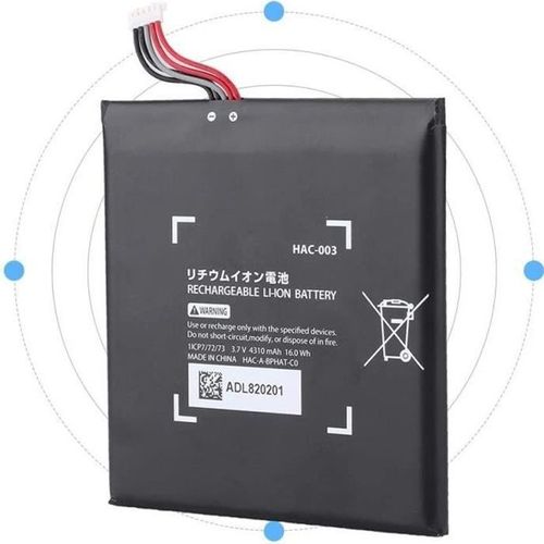 Batterie Rechargeable Replacement 3.7v 4310mah Li-Ion Nintendo Switch