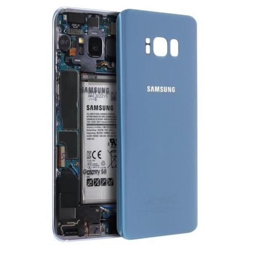 Vitre Arriere Samsung Galaxy S 8 - Bleu