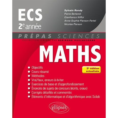 Mathématiques Ecs 2e Année