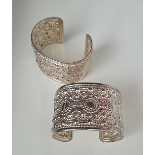 Paire De Bracelet Manchette Fantaisie