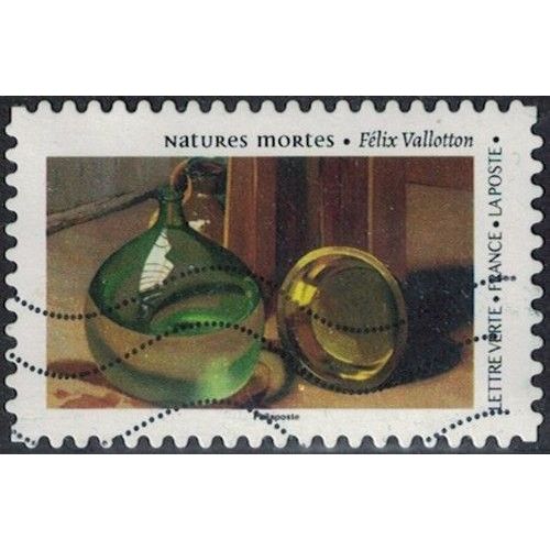France 2023 Oblitéré Used Natures Mortes Félix Valloton Dame Jeanne Et Caisse Y&t Fr 2341