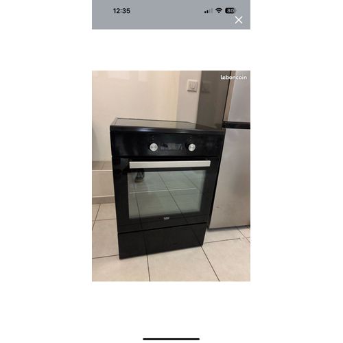 Cuisinière à induction et four pyrolise