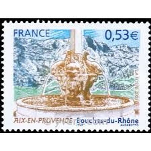 Aix En Provence : Fontaine Année 2005 N° 3777 Yvert Et Tellier Luxe