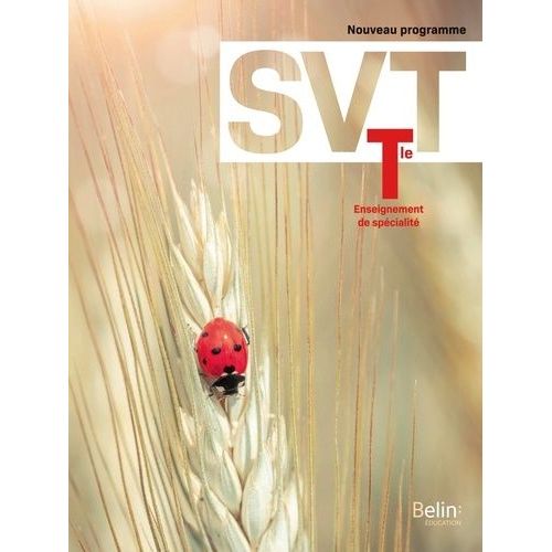 Svt Tle Enseignement De Spécialité - Manuel De L'élève