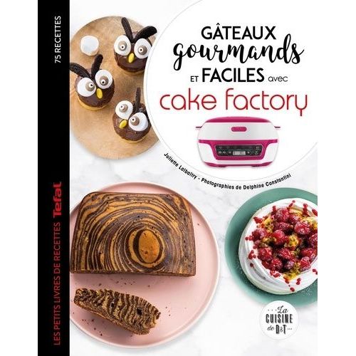 Gâteaux Gourmands Et Faciles Avec Cake Factory - 75 Recettes Tefal