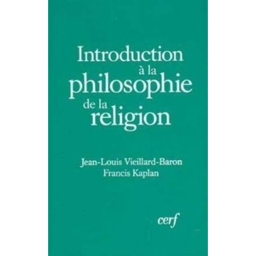 Introduction À La Philosophie De La Religion