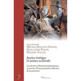 Justice Étatique, Justice Ecclésiale