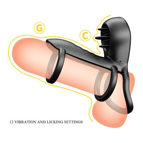 Pretty Love - Jammy Penis Balançoire 12 Réglages De Vibration Et De Léchage Silicone Rechargeable