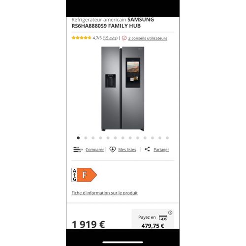 SAMSUNGRS6HA888059 FAMILY HUB