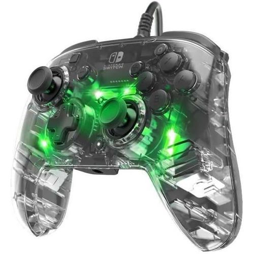 Ershi-Afterglow Deluxe Contrôleur De Jeu Câblé À Led, Sous Licence Nintendo Pour Switch Et Oled, Couleur Rgb, Contrôleur De Gamepa[753]