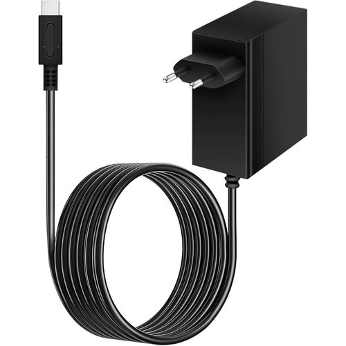 Ershi-Alimentation Commutateur Chargeur Commutateur 15v / 2.6a Câble De Charge Pour Nintendo Switch Chargeur Nintendo Avec Câble D[1463]