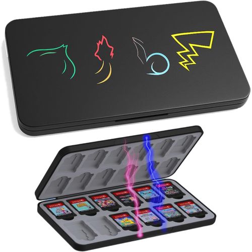 Ershi-Boîte De Rangement Pour Jeux Nintendo Switch 2 Ou Switch 1. Étui À Fermeture Magnétique.[620]