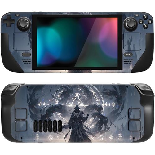Ershi-Playvital Accessoires Pour Steam Deck Autocollant Protection,Stickers Skin Pour Steam Deck Oled & Lcd Console-Maître Course[1297]