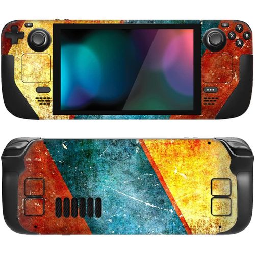 Ershi-Playvital Accessoires Pour Steam Deck Autocollant Protection,Stickers Skin Pour Steam Deck Oled & Lcd Console-Vieillissement[1298]