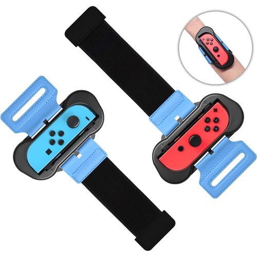 Ershi-Lot De 2 Bracelets Compatible Avec Switch Just Dance 2025 2024 2023, Bracelets Compatible Avec Nintendo Switch&oled Model, B[1078]