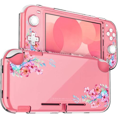 Ershi-Coque Compatible Avec Nintendo Switch Lite, Housse Transparente Pour Pc Dur Switch Lite,Couverture Protectrice Avec Gaufrage[915]
