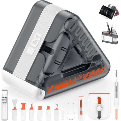 Ershi-20 En 1 Kit De Nettoyage Clavier, Ordinateur Pc Laptop Outil Brosse Pinceaux Nettoyant Ecran Pour Téléphone Portable, Clavie[284]