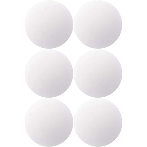 ERSHI-Butée de Porte Murale/Sol 6 Pièces | Bloc Porte Autocollant en Silicone Blanc 4x4cm | Arrêt de Porte avec Protection Poignée[651]