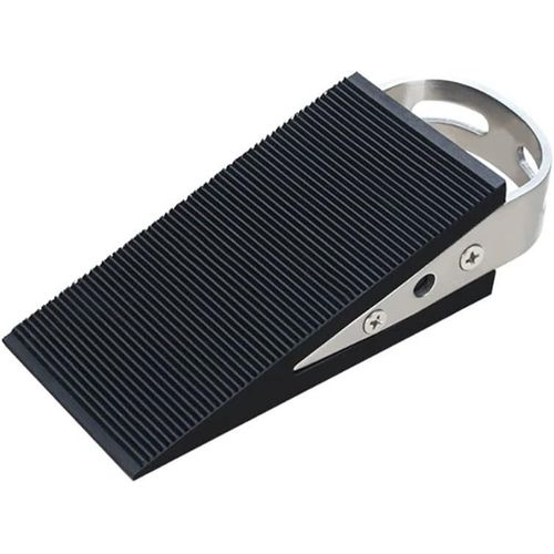 ERSHI-Lot de 2 butoirs de porte invisibles en acier inoxydable et caoutchouc antidérapant pour la maison, bloc porte interieur, co[919]