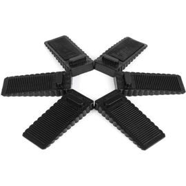ERSHI-Lot de 6 Butées de Porte en Caoutchouc Antidérapant | Bloc Porte en Silicone pour Tous les Sols | Cale de Porte Empilable po[43]