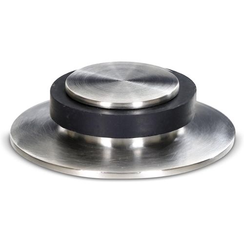 ERSHI-Stoppwerk Butée de porte en acier inoxydable - Butoir de porte sol - Entretoise pour une fixation au sol - Bloc Porte sol Ø [477]